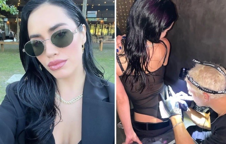 Lali Espósito fue a un casamiento y se tatuó en un glúteo | Espectaculos