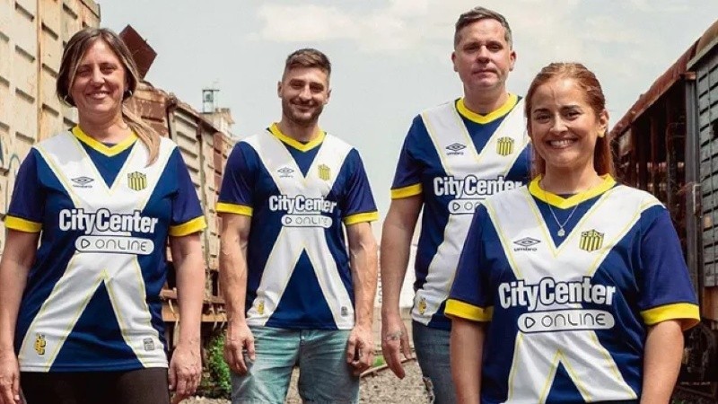 Rosario Central presentó su nueva camiseta alternativa y la vestirá el sábado ante River | Deportes