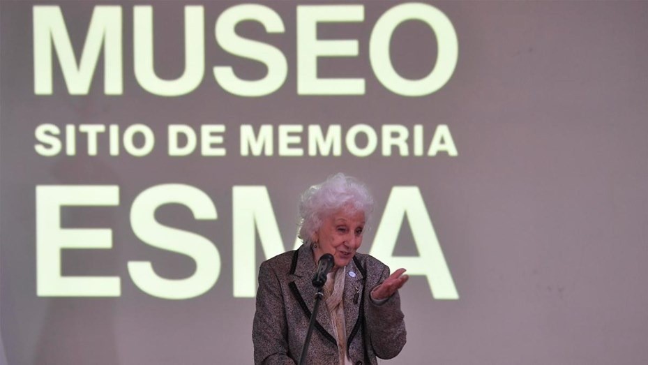 Estela de Carlotto: "Lo de ayer fue lágrimas y decaimiento, lo de hoy es lucha" | Nacionales