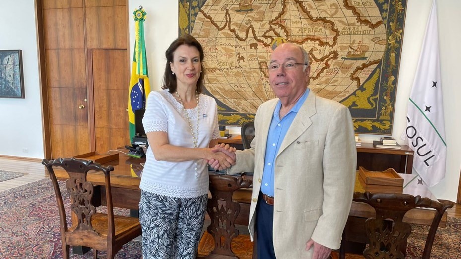 Diana Mondino viajó a Brasil y se reunió con el canciller Mauro Vieira | Nacionales