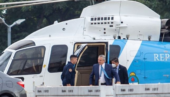 Alberto Fernández: “Apuntaron a mi helicóptero con mira telescópica tras el atentado a Cristina” | Nacionales