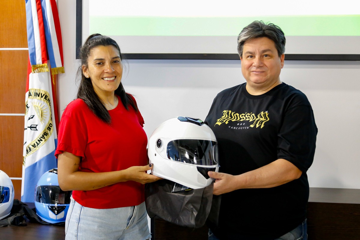 La Municipalidad entregó 500 nuevos cascos homologados | Noticias