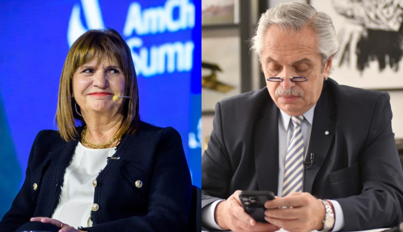 Alberto Fernández acusó a Patricia Bullrich de “operar” en su contra | Nacionales