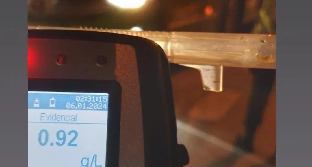 Un chofer manejaba alcoholizado por la Ruta 70 | Noticias