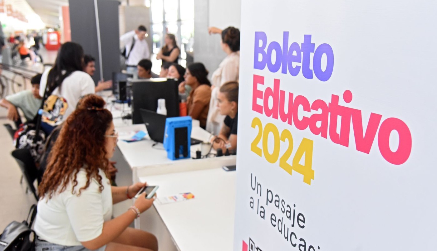 En la primera semana, 100.000 usuarios se inscribieron al nuevo boleto educativo | Información General