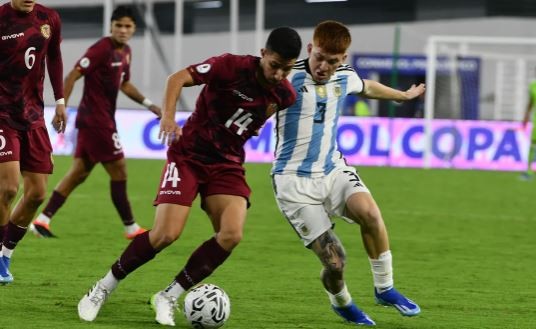 Con polémica, la Selección argentina empató con Venezuela en el primer partido de la Fase Final del Preolímpico | Deportes