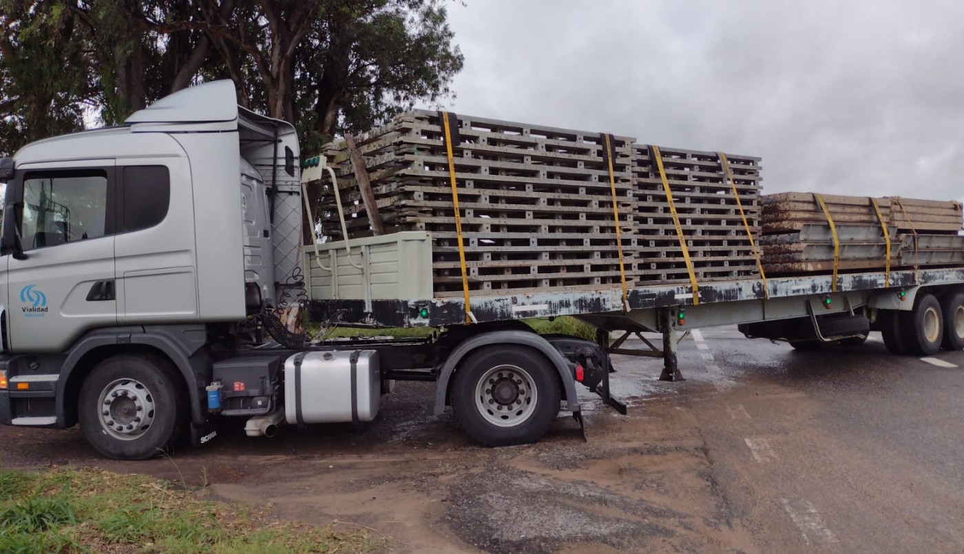 El puente bailey para colocar sobre el Carretero llegó a Santa Fe | Noticias