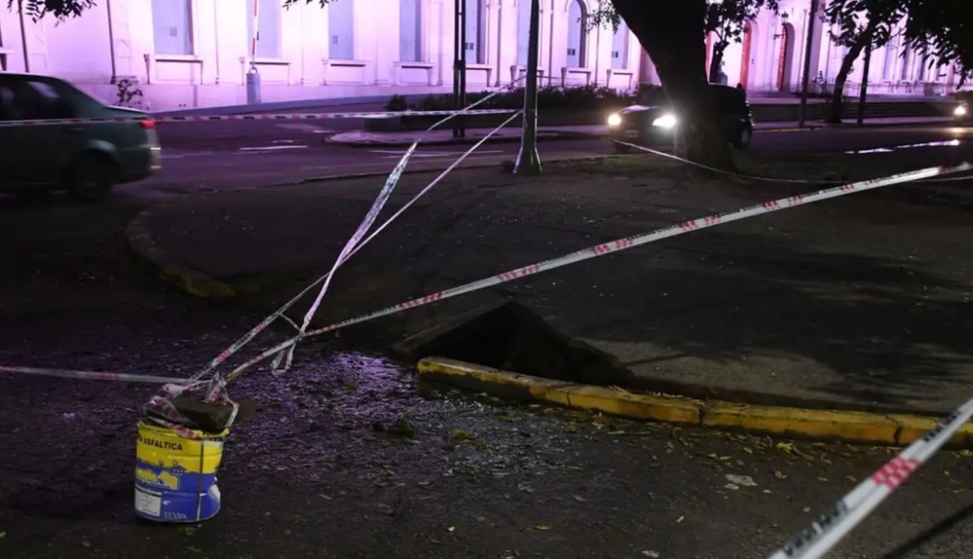 Nuevo socavón en Santa Fe: investigan las causas | Información General