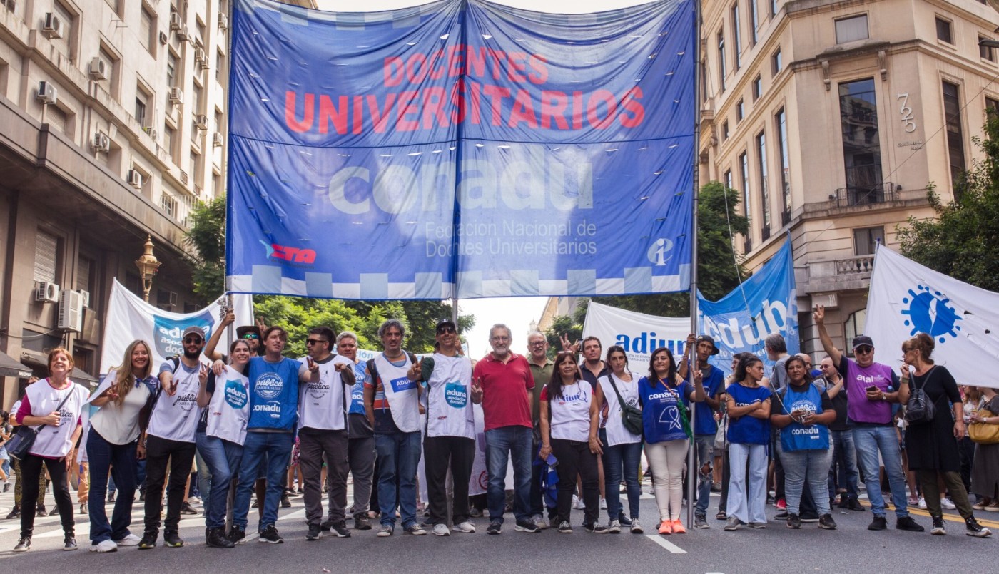 Paro de docentes universitarios que se suman a la marcha federal | Noticias