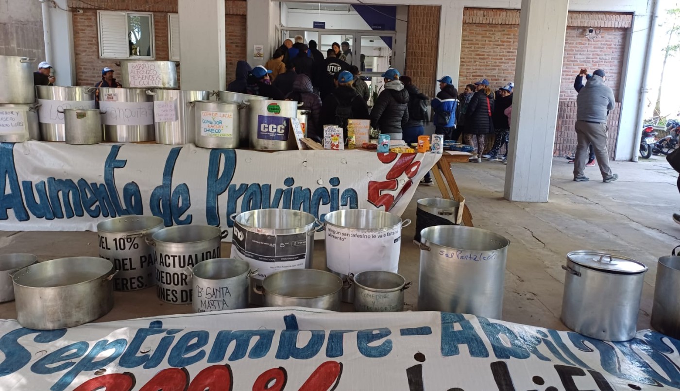 Este jueves se llevó adelante la "Jornada de las ollas vacías" | Noticias