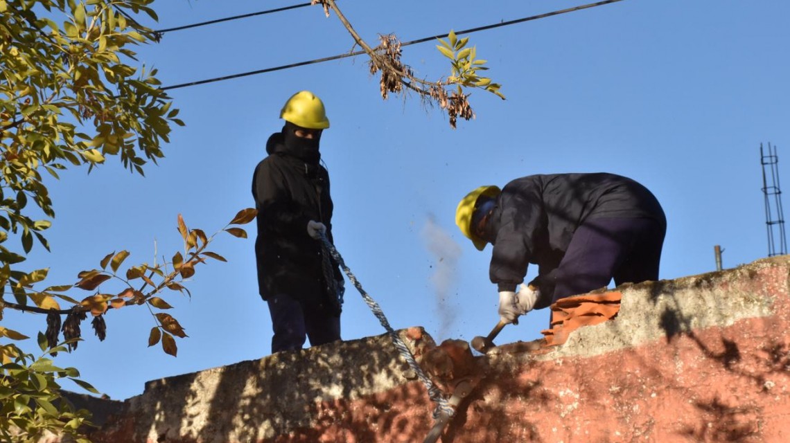 Santa Fe: primer derrumbe de puesto de venta de drogas por la Ley de Microtráfico | Información General