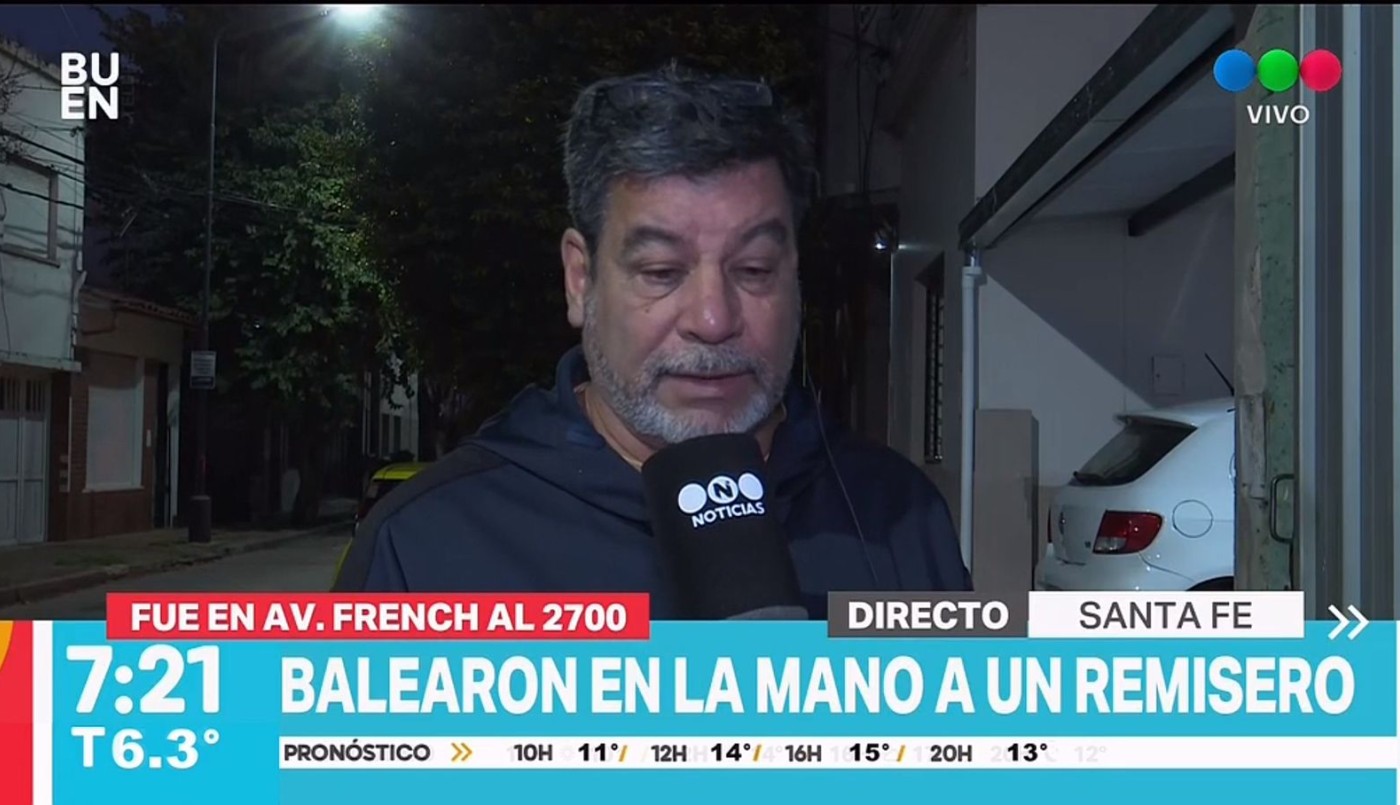 Asalto a remisero en Santa Fe: "La ciudad es tierra de nadie" | Información General
