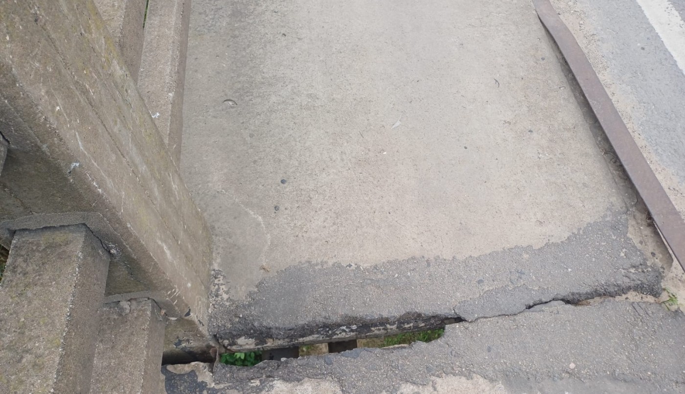 Puente Carretero: apareció una nueva grieta y la situación se vuelve crítica | Noticias