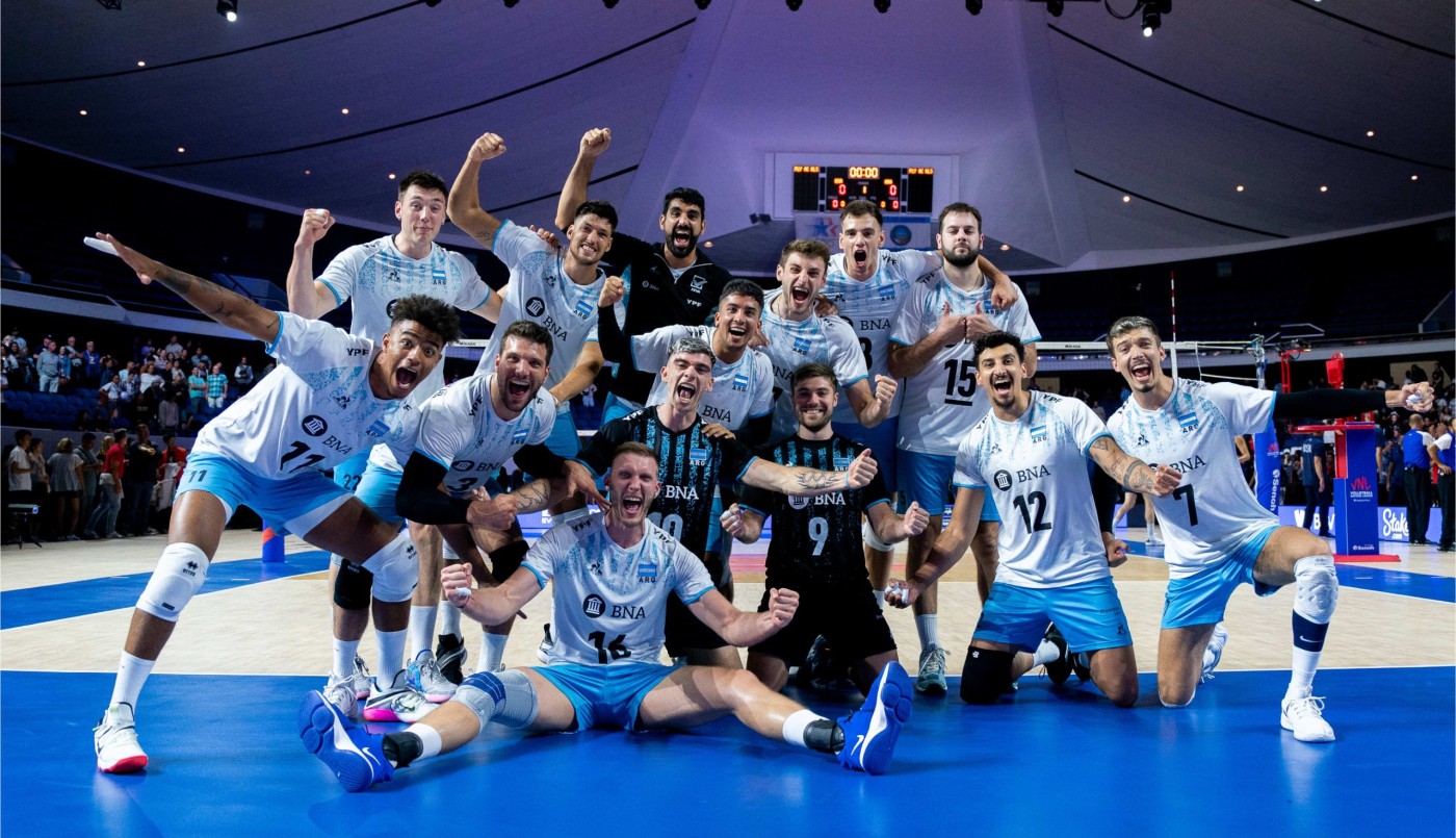 Voley: Argentina le ganó a Serbia y quedó a un paso de los Juegos Olímpicos | Deportes