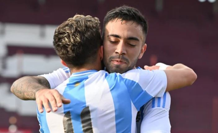 Con goles de Giuliano Simeone, la Selección argentina Sub 23 le ganó 2-0 a Paraguay | Deportes
