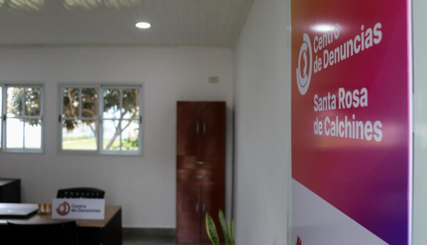 Se inauguró el Centro de Denuncias en Santa Rosa de Calchines | Noticias