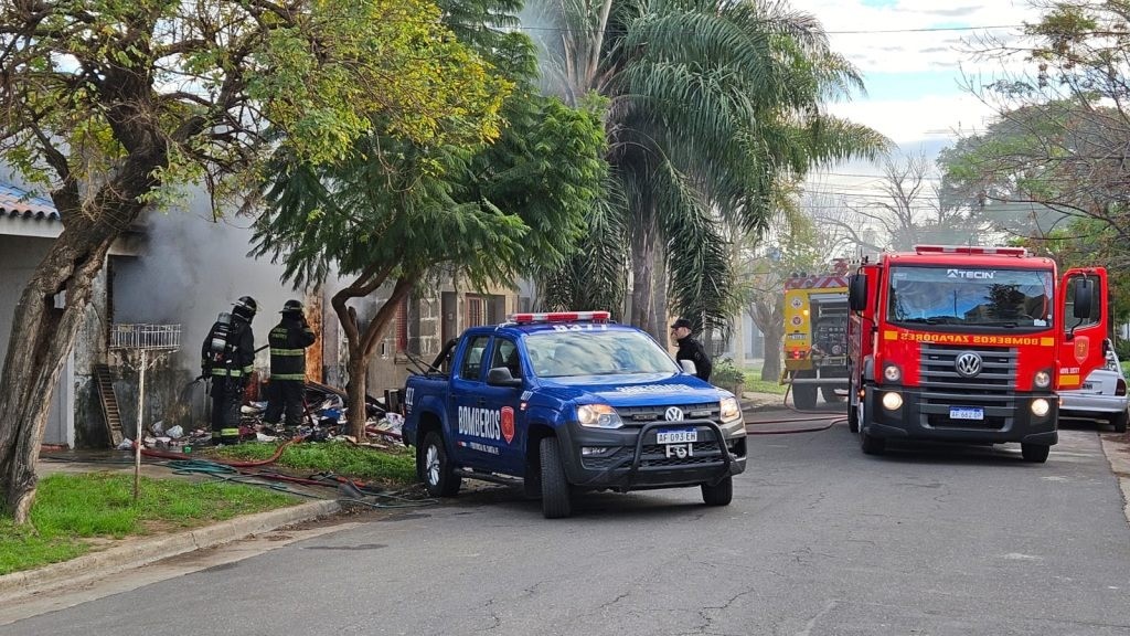 Se incendió una vivienda en barrio San Roque | Policiales