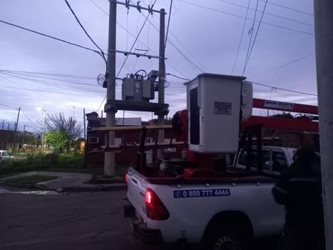 Por un hecho vandálico barrio Coronel Dorrego quedó sin luz | Noticias