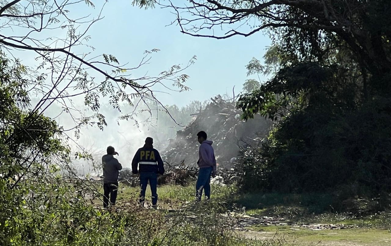 Fuerte operativo en el basural de 9 de Julio en búsqueda del cuerpo de Loan | Nacionales