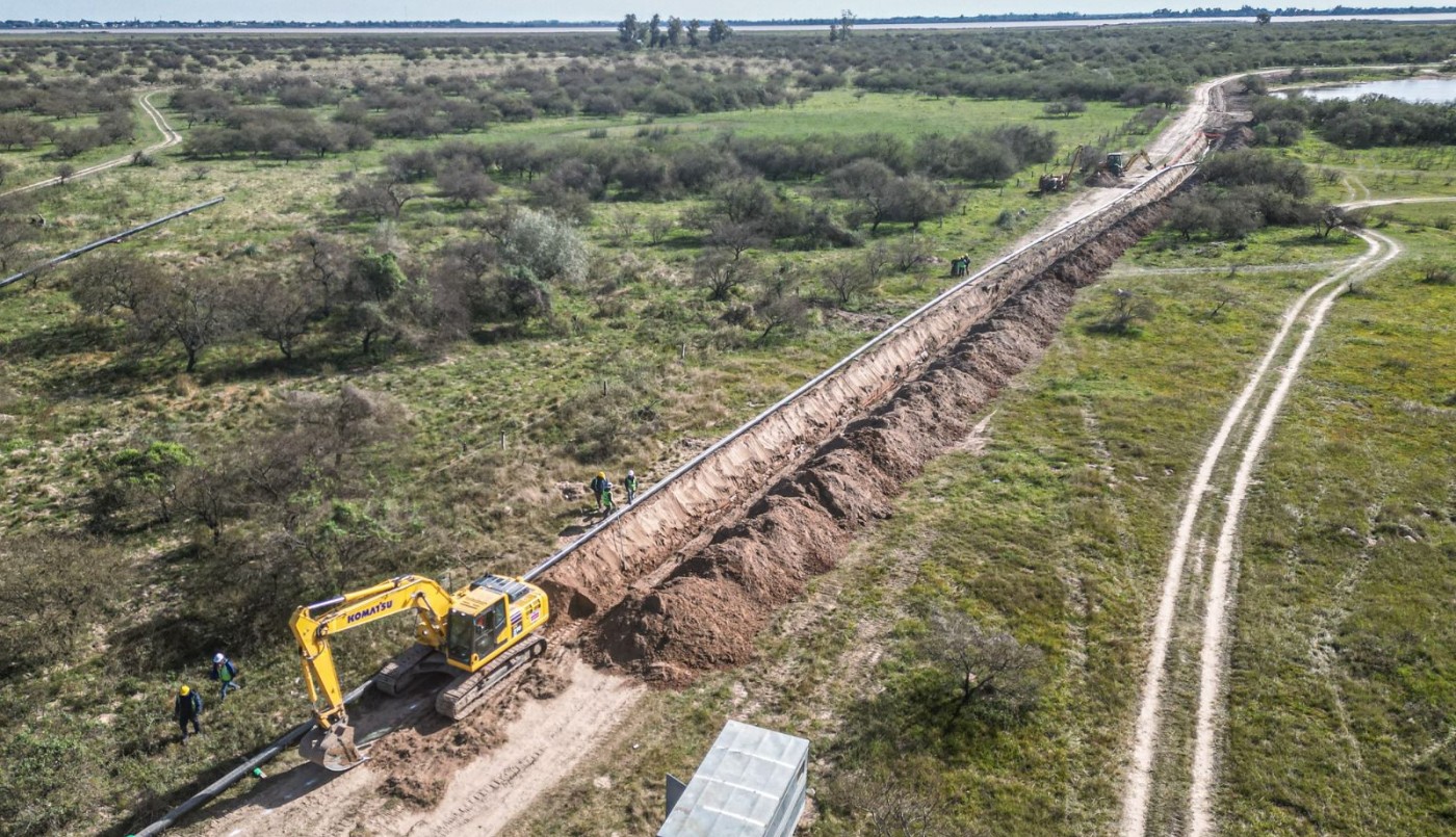El gobierno provincial avanza en la obra del Gasoducto Gran Santa Fe | Información General