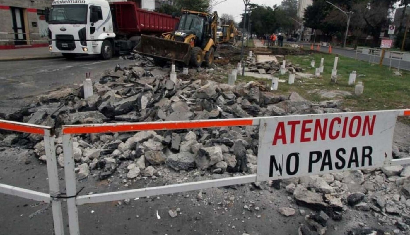 Bulevar y Urquiza: la obra del socavón avanza a paso firme | Noticias