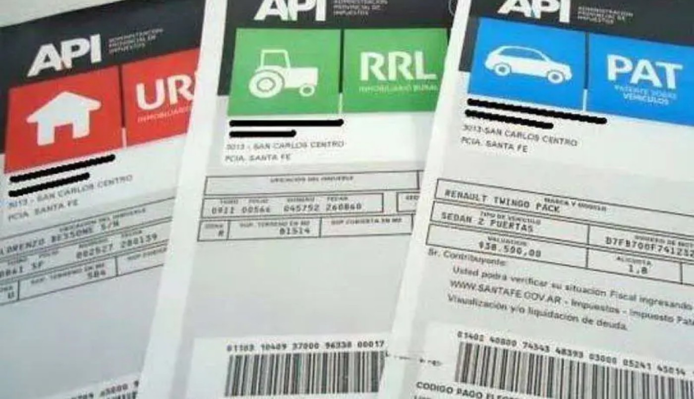 Fuerte suba del Impuesto Inmobiliario y Patentes en Santa Fe | Información General