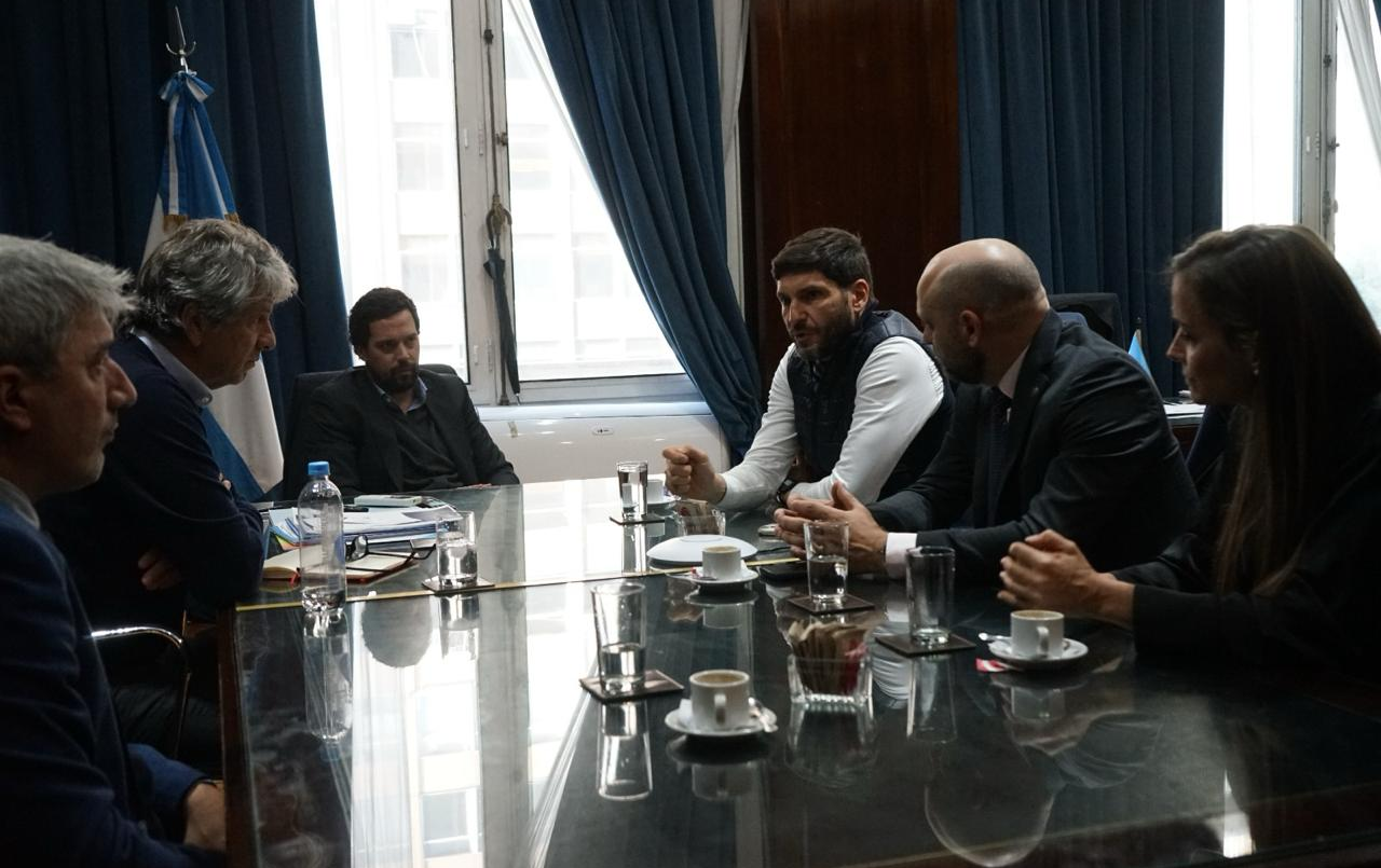 Pullaro y Puccini en el Ministerio de Economía de Nación, con agenda productiva | Información General