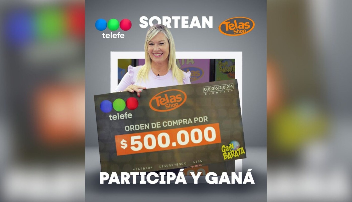 Telefe y Telas Shop te regalan una orden de compra de $500.000 para gastar en el local | Información General