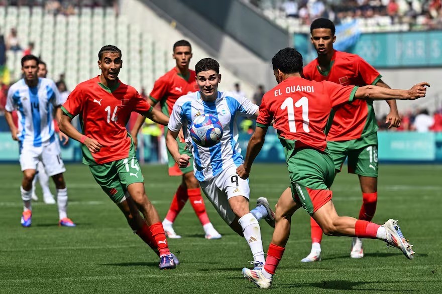 Juegos Olímpicos: la Selección argentina Sub 23 perdió ante Marruecos en un partido insólito | Deportes