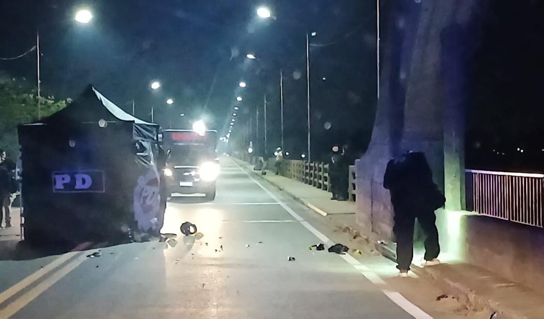 Accidente en el Puente Carretero deja una persona fallecida | Policiales