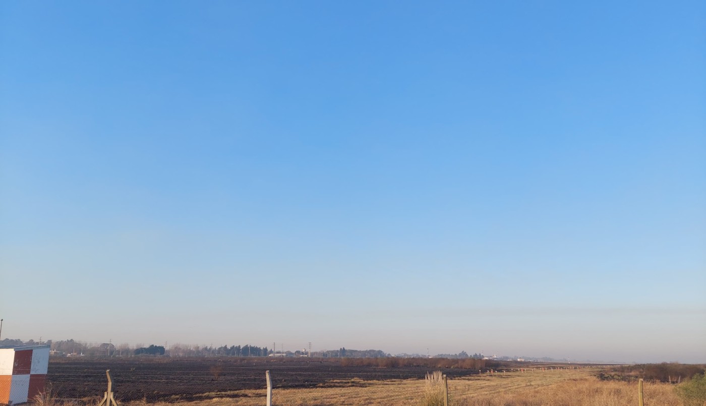 Así quedó la zona quemada anoche en Sauce Viejo | Noticias
