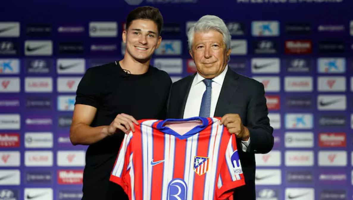 “Necesitaba un cambio en mi carrera”: Julián Álvarez fue presentado en el Atlético de Madrid | Deportes