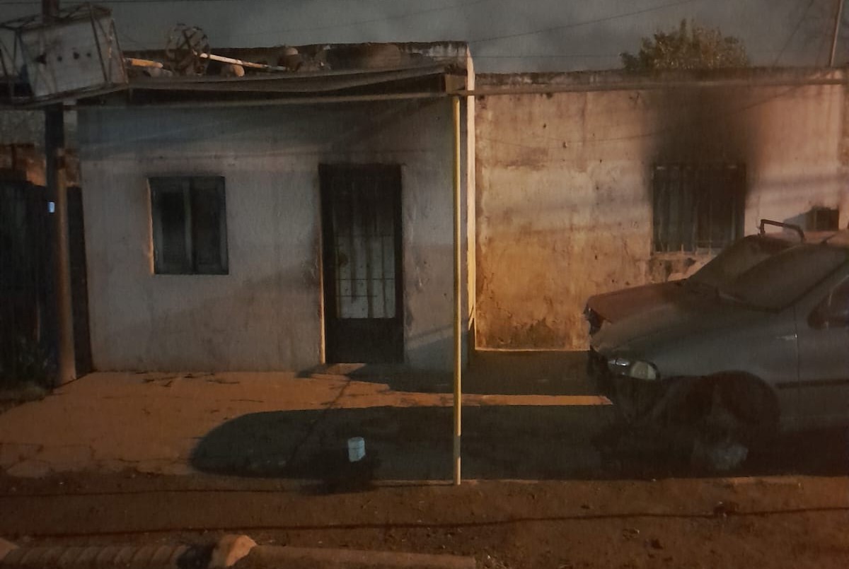 Una vivienda se incendió en barrio Transporte | Policiales