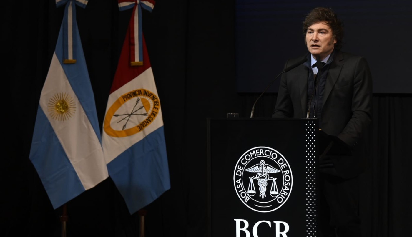 Milei habló en la Bolsa de Comercio de Rosario y ratificó el “déficit cero” | Información General