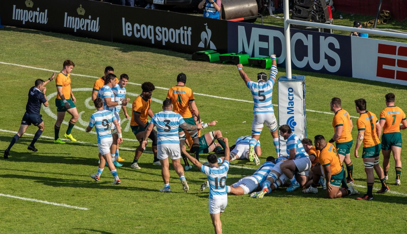 Categórica victoria de Los Pumas ante Australia en Santa Fe | Deportes