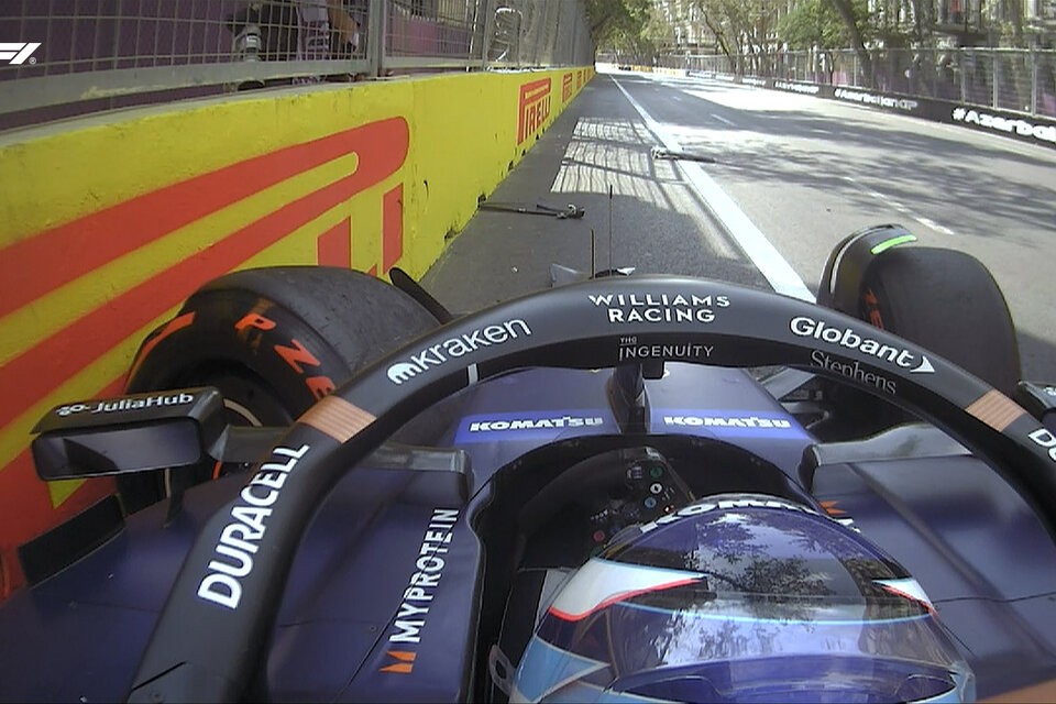 Tras el choque de esta mañana, Colapinto mejoró su tiempo en la segunda práctica libre | Deportes