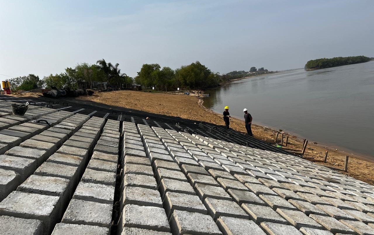 Avanza la reparación del terraplén Garello: la obra superó el 57% | Información General