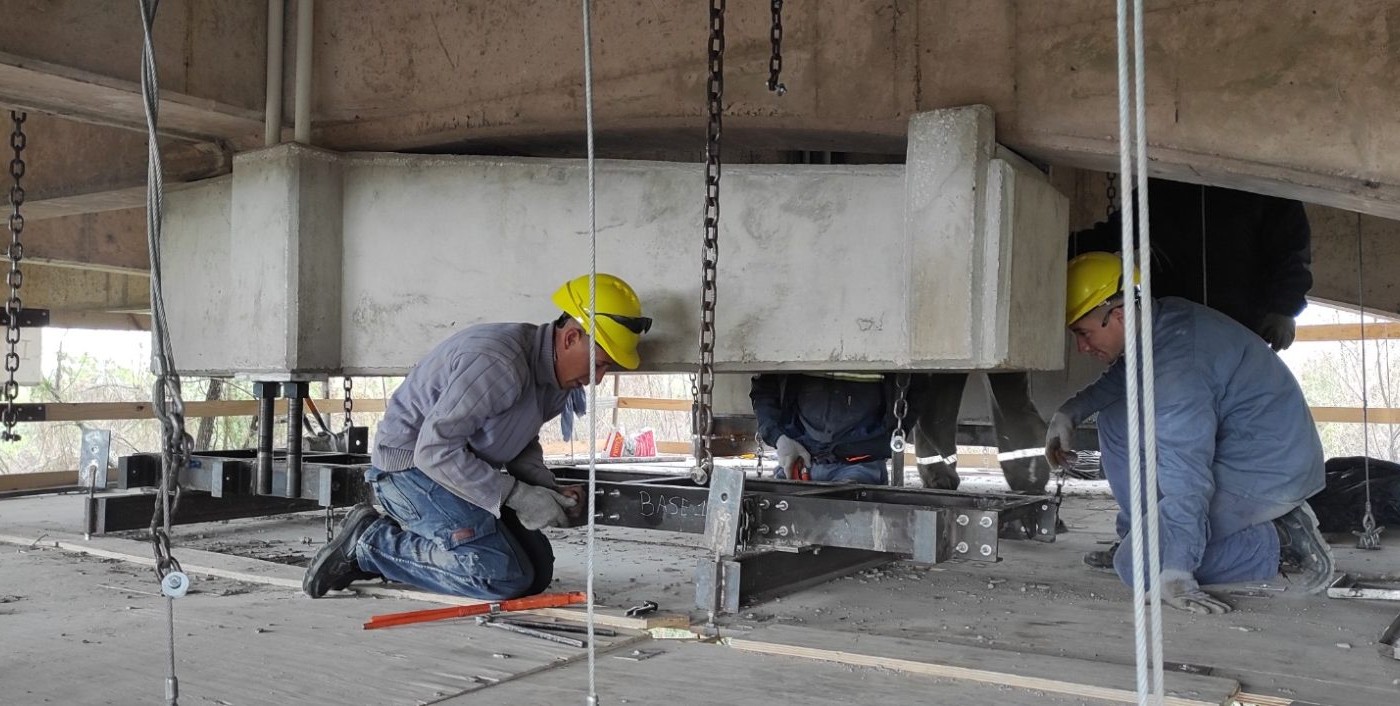 Puente Carretero: avanza la reparación con la instalación de ménsulas | Noticias