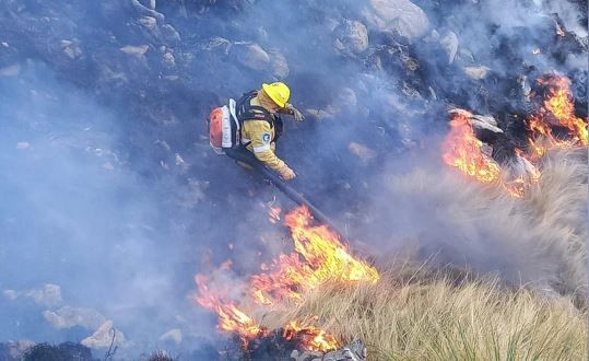 Incendios en Córdoba: imputaron a un hombre por agredir a bomberos | Información General