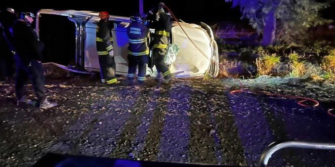 De película: robo, persecución con enfrentamiento y vuelco en Ruta Provincial 70 | Policiales