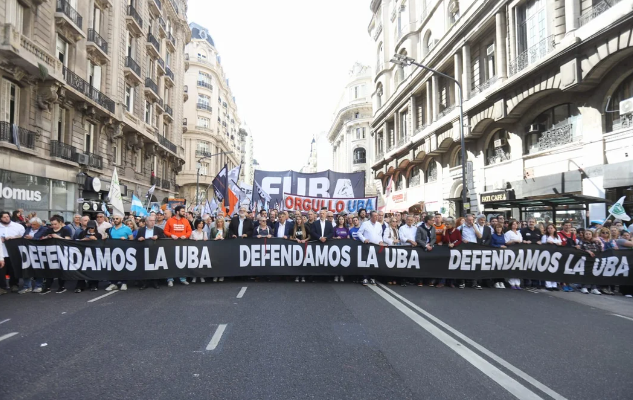 En la previa de la marcha, el Gobierno reafirma el veto a la Ley de Financiamiento Universitario | Nacionales