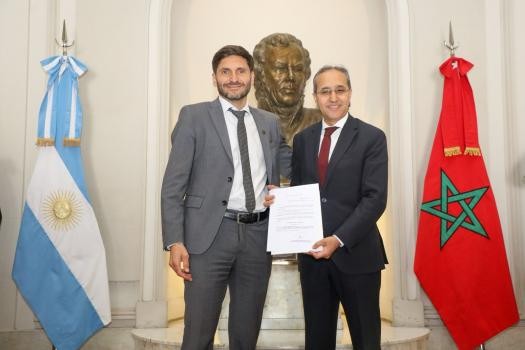 Maximiliano Pullaro recibió al embajador de Marruecos | Información General