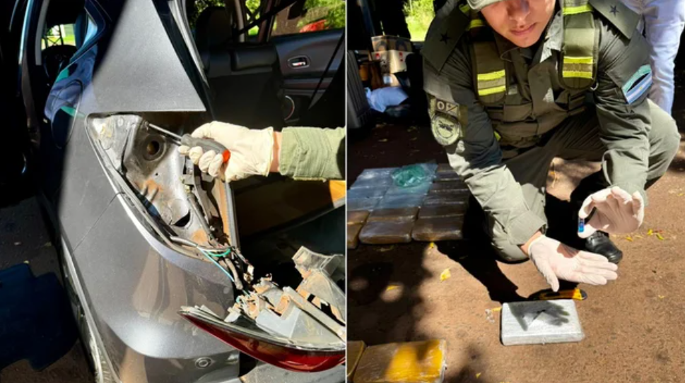 Hallaron más de 80 kilos de cocaína del doble fondo de un auto procedente de Brasil | Información General