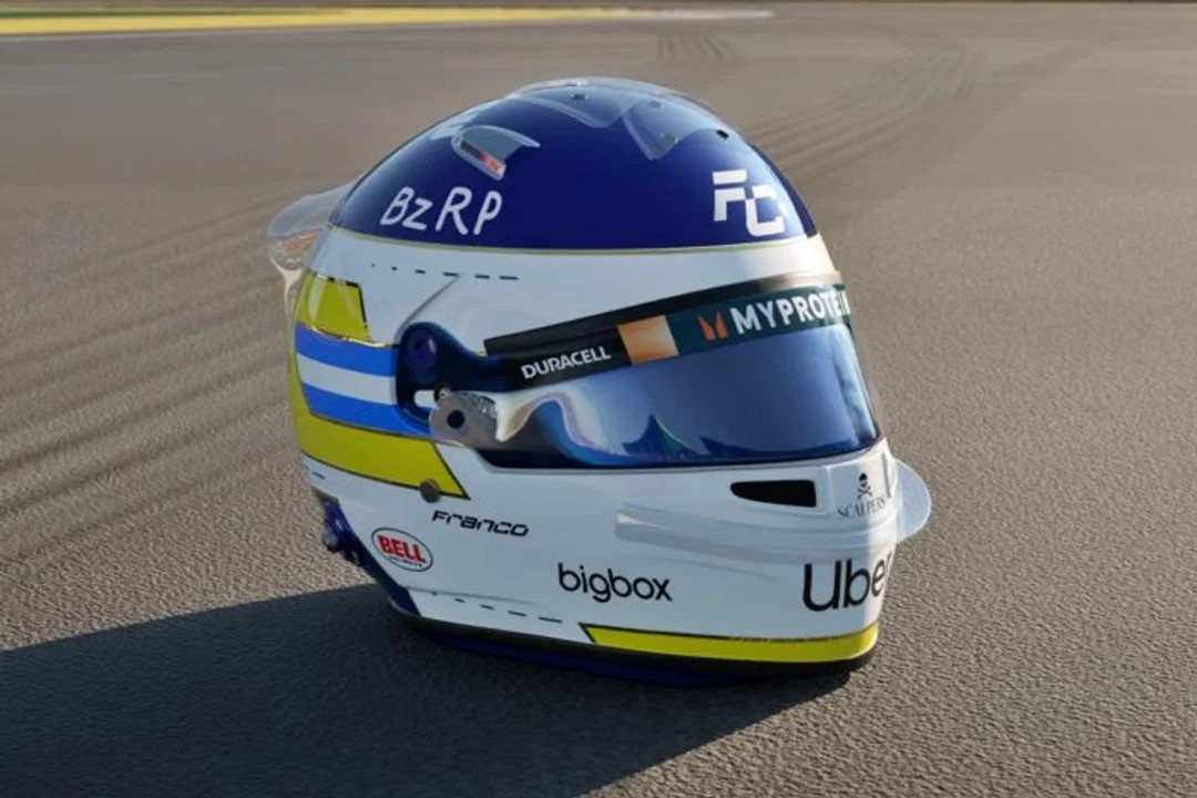 Colapinto usará un casco en homenaje a Reutemann | Deportes