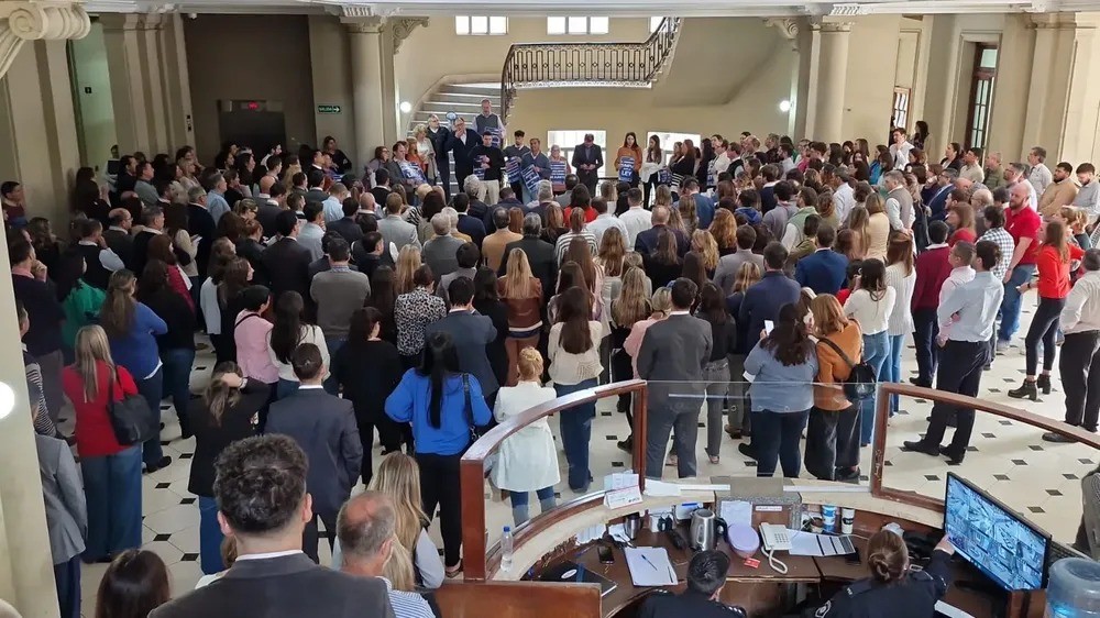 Se cumple la primer jornada de paro de los trabajadores judiciales | Información General