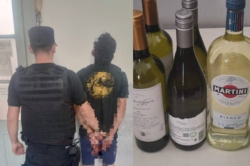 Detuvieron a un joven que rompió a patadas la puerta de un bar | Policiales