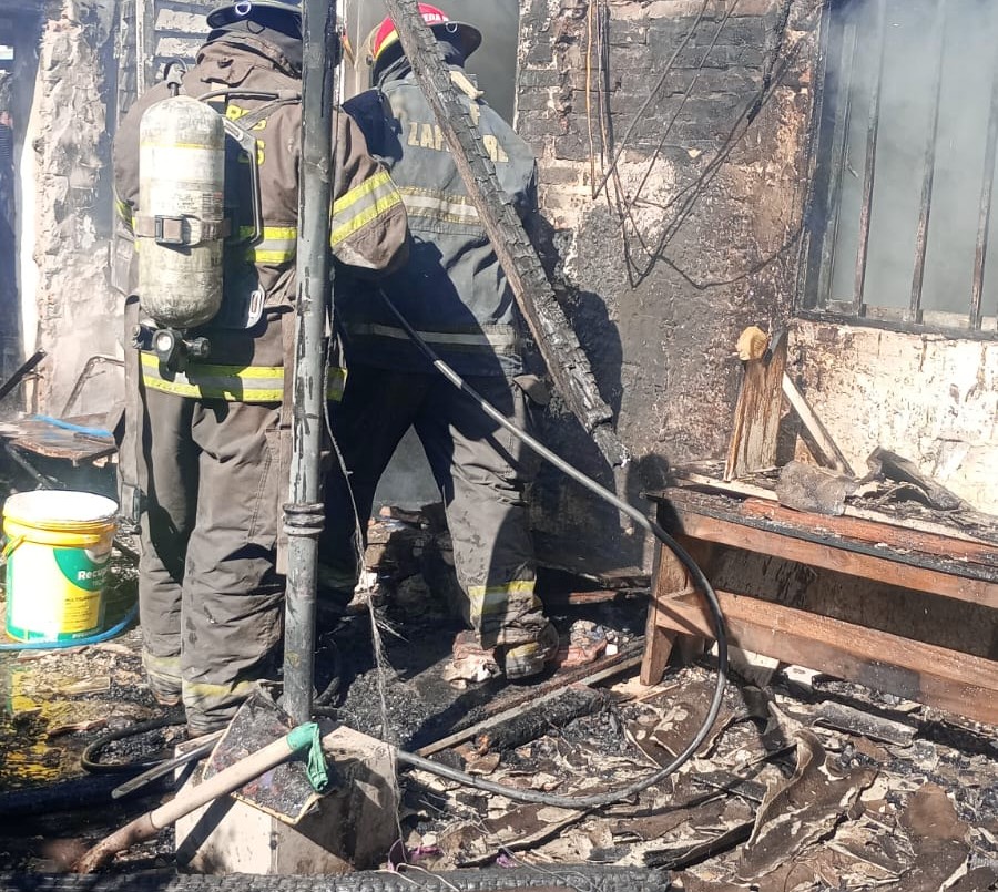 Se incendió una vivienda y las pérdidas son totales | Policiales
