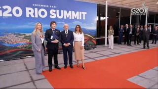 G20: el distante y frío saludo entre Milei y Lula Da Silva | Nacionales