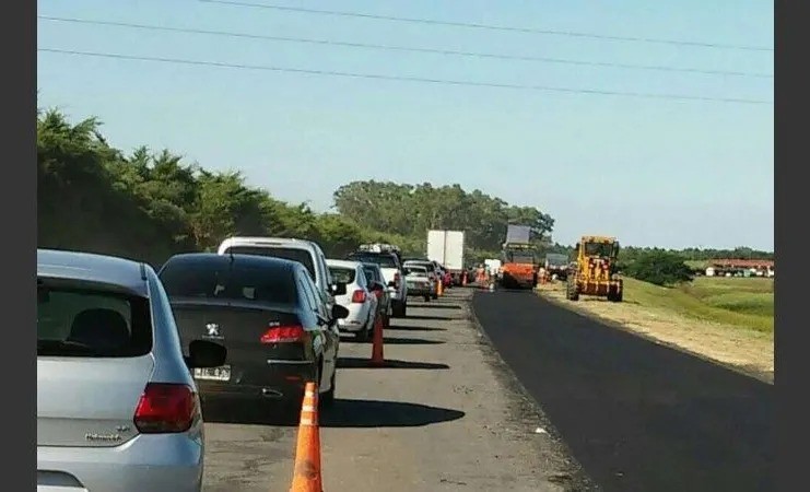 Se produjo un choque en cadena en la autopista Santa Fe - Rosario | Policiales