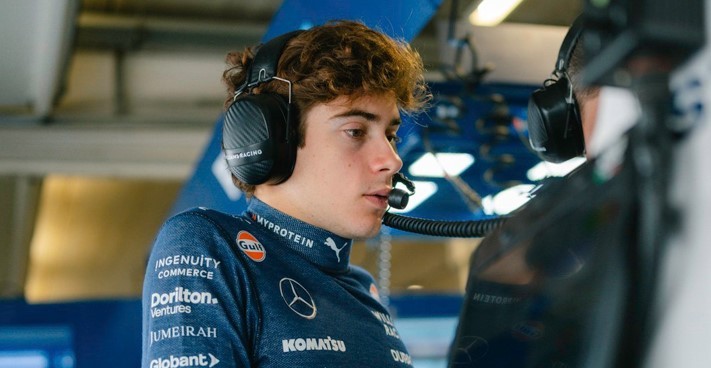 Colapinto habló tras el Gran Premio de Las Vegas: cómo se enteró de la muerte de su abuelo y su "parecido" con Messi | Deportes